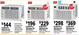 Ocean State Job Lot TCL Ocean Breeze 5 000 BTU Window Air Conditioner offer