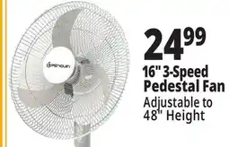 Ocean State Job Lot Penguin Pedestal Fan 16 offer