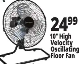 Ocean State Job Lot Penguin 10 High Velocity Desk Fan offer