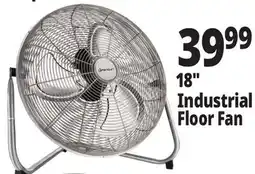 Ocean State Job Lot 18 Industrial Floor Fan offer
