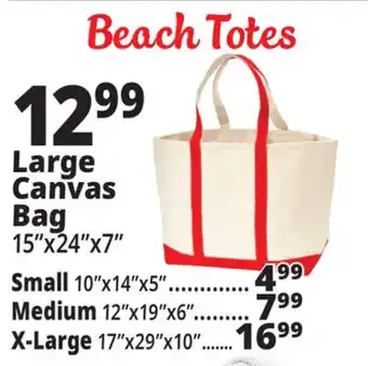 Ocean State Job Lot Large Canvas Bag offer