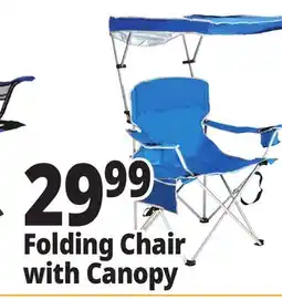 Ocean State Job Lot Folding Chair with Canopy offer