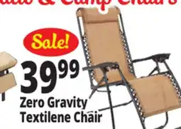 Ocean State Job Lot Reclining Zero Gravity Chair offer