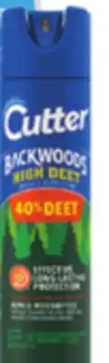 Ocean State Job Lot Cutter Backwoods High Deet Insect Repellent 7.5 oz offer