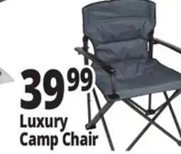 Ocean State Job Lot Luxury Padded Camp Chair offer