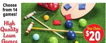 Ocean State Job Lot Lawn Games offer