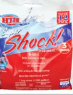 Ocean State Job Lot HTH Super Shock Pool Shock Treatment 12 Count offer