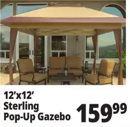 Ocean State Job Lot Sterling 12' x 12' Instant Pop-Up Gazebo offer