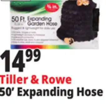 Ocean State Job Lot Tiller & Rowe 50' Expanding Hose offer