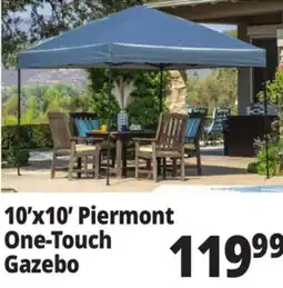 Ocean State Job Lot Piermont 10'x10' One-Touch Instant Gazebo offer