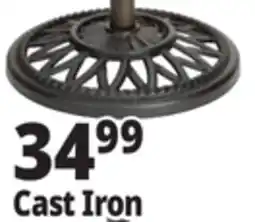 Ocean State Job Lot Cast Iron Patio Umbrella Base 26 lbs offer