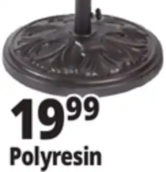 Ocean State Job Lot Polyresin Umbrella Base 26 lbs offer