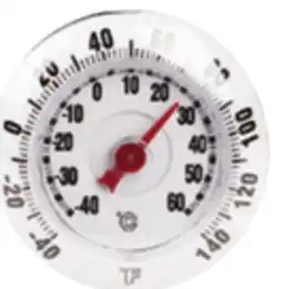 Ocean State Job Lot 5 Thermometer with Aluminum Bracket offer