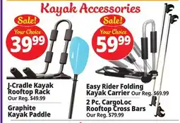 Ocean State Job Lot J-Cradle Kayak Rooftop Rack offer