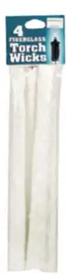 Ocean State Job Lot Fiberglass Torch Wicks 4 Pack offer