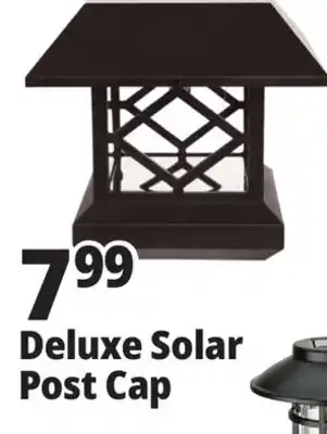 Ocean State Job Lot Deluxe Solar Post Cap Light offer