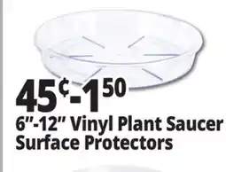 Ocean State Job Lot 6-12 Vinyl Plant Saucer Surface Protectors offer