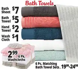 Ocean State Job Lot Bath Towels offer