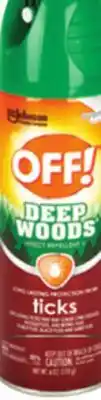 Ocean State Job Lot OFF! Deep Woods Insect Repellent 6 oz offer