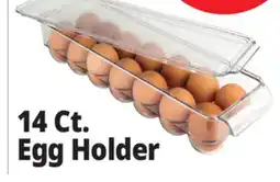 Ocean State Job Lot Covered Egg Holder Fridge Bin offer