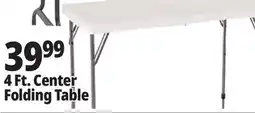 Ocean State Job Lot Enduro 4' Steel Frame Folding Table offer