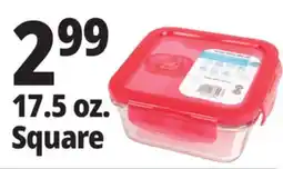 Ocean State Job Lot Glass Food Storage Container 19 oz offer