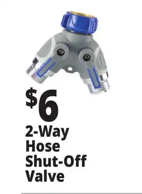 Ocean State Job Lot Tiller & Rowe 2-Way Hose Connector Shut-Off Valve offer