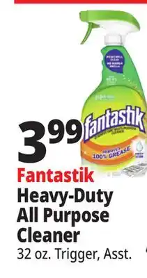 Ocean State Job Lot Fantastik Heavy-Duty All Purpose Cleaner offer
