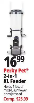 Ocean State Job Lot Perky Pet 2-in-1 XL Feeder offer