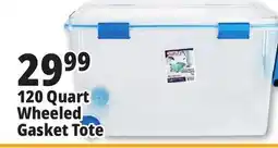 Ocean State Job Lot 120 Quart Wheeled Gasket Tote offer