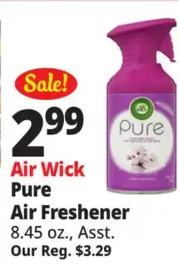 Ocean State Job Lot Air Wick Pure Air Freshener offer