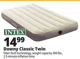 Ocean State Job Lot Intex Twin Dura-Beam Single-High Air Mattress offer