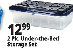 Ocean State Job Lot Mr. Fresh Under the Bed Storage Bins 2 Count offer