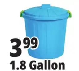 Ocean State Job Lot HemiCasa Small Oscar bin with Lid and Handles 7 L offer