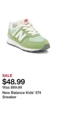 Nordstrom New Balance Kids' 574 Sneaker offer