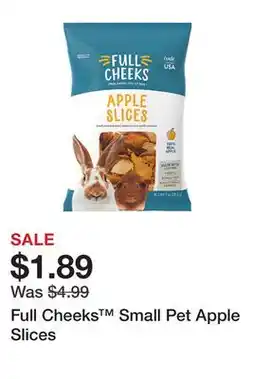 Petsmart Full Cheeks Small Pet Apple Slices offer