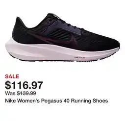 Dick's Sporting Goods Nike Women's Pegasus 40 Running Shoes offer