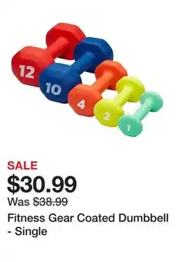 Dick's Sporting Goods Fitness Gear Coated Dumbbell - Single offer