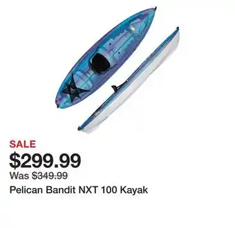 Dick's Sporting Goods Pelican Bandit NXT 100 Kayak offer