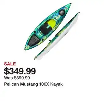 Dick's Sporting Goods Pelican Mustang 100X Kayak offer