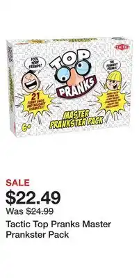 Kohl's Tactic Top Pranks Master Prankster Pack offer