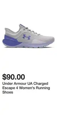 Kohl's Under Armour UA Charged Escape 4 Women's Running Shoes offer