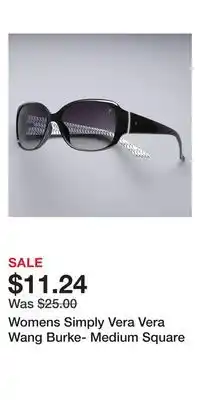 Kohl's Womens Simply Vera Vera Wang Burke- Medium Square offer