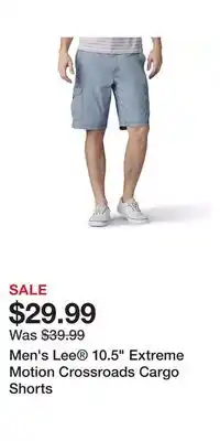 Kohl's Men's Lee 10.5 Extreme Motion Crossroads Cargo Shorts offer