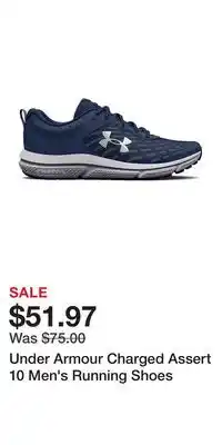 Kohl's Under Armour Charged Assert 10 Men's Running Shoes offer