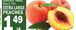 C Town EXTRA LARGE PEACHES offer