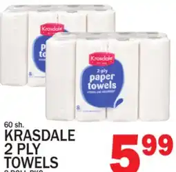 C Town KRASDALE 2 PLY TOWELS offer