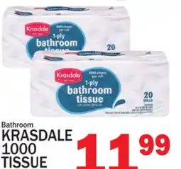 C Town KRASDALE 1000 TISSUE offer