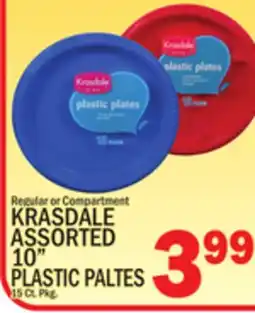 C Town KRASDALE ASSORTED 10 PLASTIC offer