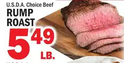 C Town RUMP ROAST offer